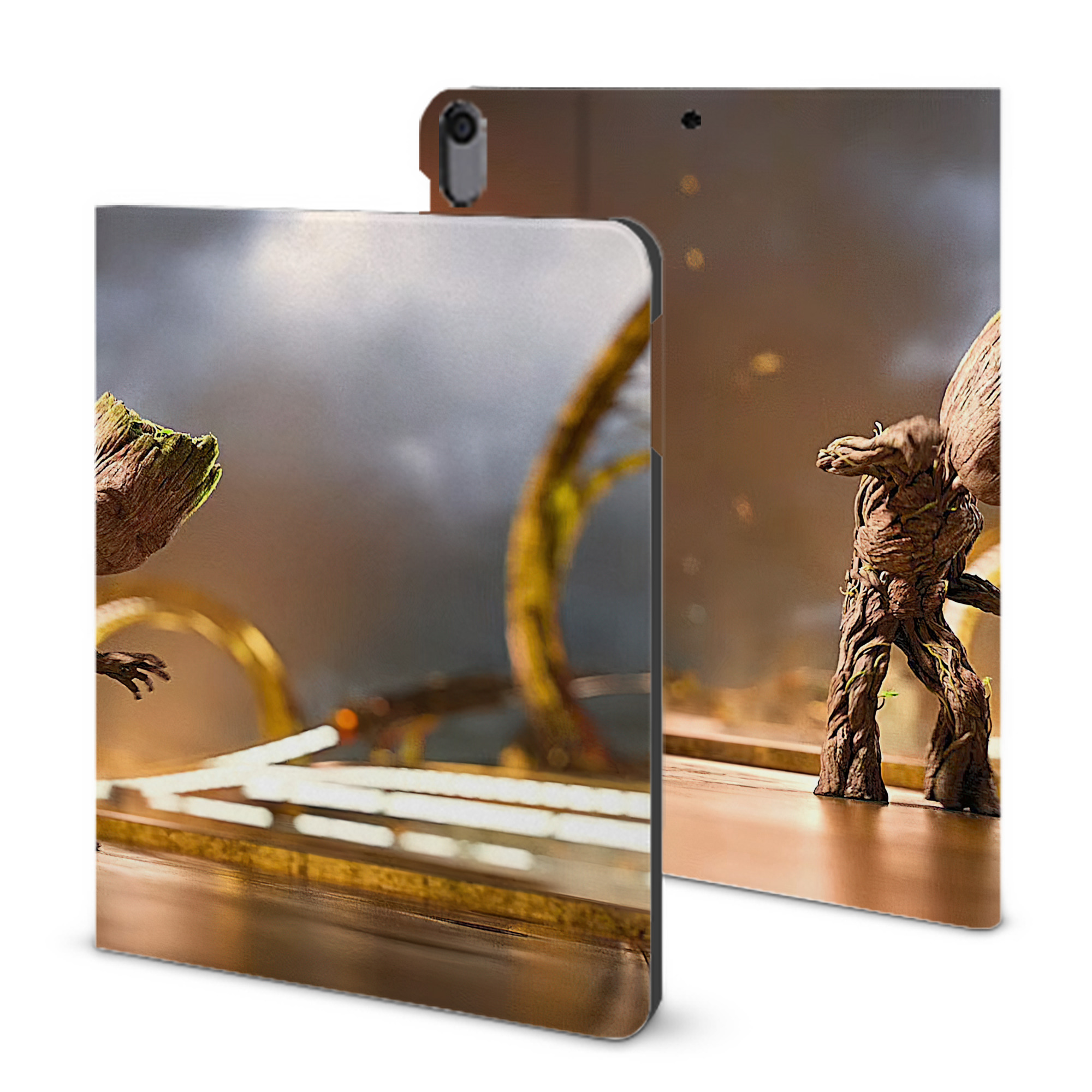 （画像用） アベンジャーズ The Avengers IPad ケース ブック型 PUレザー TPU 耐衝撃 軽量 薄型 ペン収納なし 全面保護 IPad 各モデル対応